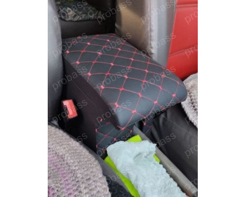 Автомобільний підлокітник Фольксваген Кадді ( Volkswagen Caddy ) рядок червоний