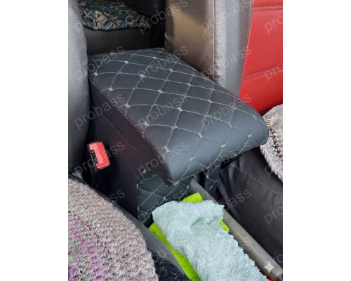 Автомобільний підлокітник Фольксваген Кадді ( Volkswagen Caddy ) рядок сірий