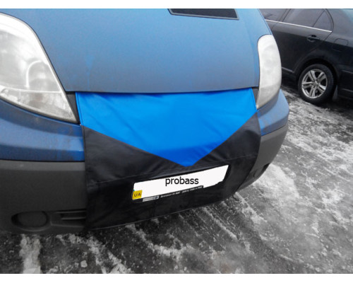 Утеплитель радиатора Renaut Trafic OPEL Vivaro Nissan Primastar синий