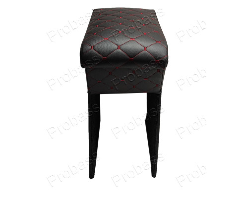 Автомобільний підлокітник Кіа Ріо ( Kia Rio ) 2005-2011 рядок червоний