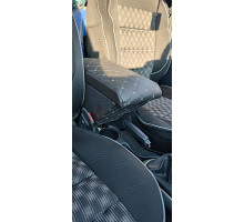Автомобільний підлокітник Кіа Ріо ( Kia Rio ) 2011-2017 рядок сіра