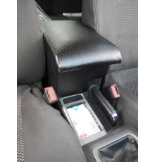 Автомобільний підлокітник Opel Vectra C ( Опель Вектра С ) (2002-2008) чорний перфорація
