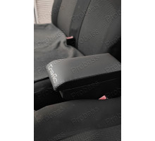 Автомобільний підлокітник Рено Трафік ( Renault Trafic ) 1+2 з вишивкою сірий