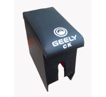 Автомобільний підлокітник Geely CK (Джилі СК) з вишивкою чорний