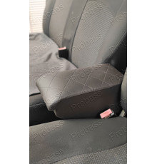 Автомобільний підлокітник Nissan Primastar ( Ніссан Прімастар ) 1+2 ромб чорний