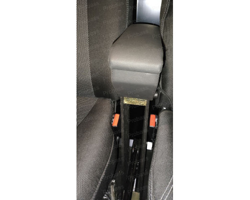 Автомобільний підлокітник Рено Мастер 3 ( Renault Master 3 ) ( 2010 - 2024р ) 1+2 чорний без напису