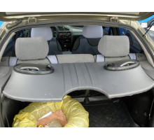 Акустична полиця Daewoo Lanos Ланос хетчбек піраміда посилена фанерою з вирізом під стоп сіра