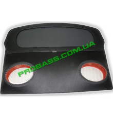 Акустична полиця Mazda (Мазда) 626 х/б 1991 - 1997піраміда чорна фанера