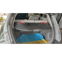 Акустична полиця Nissan Leaf (Ниссан Лиф) (2010-2017р) посилена строчка синя