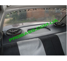 Акустическая полка Opel Astra F ( Опель Астра ) (1991-1997) седан пирамида фанера черная