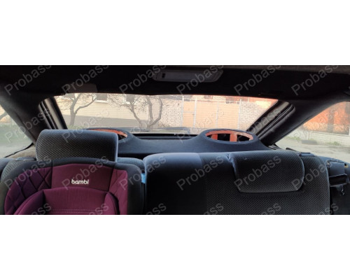 Акустична полиця Форд Скорпіо ( Ford Scorpio ) піраміда посилена фанерою карпет чорний