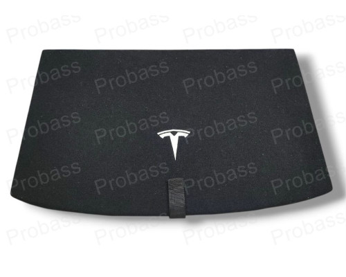 Поличка - люк багажного відсіку Тесла Модел 3 ( Tesla Model 3 ) у чорному карпеті (1083001-00)
