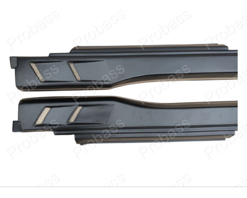 Автомобільні накладки на пороги ВАЗ 2110 - 2111 - 2112 "GT" ( 5215 )